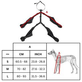 Waterproof Dog Suspenders Boots