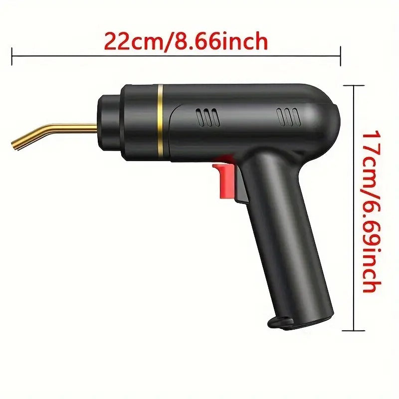 Pistola de solda plástica