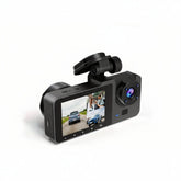 Wide Angle Dash Cam Dual Camera Motion Detection Features