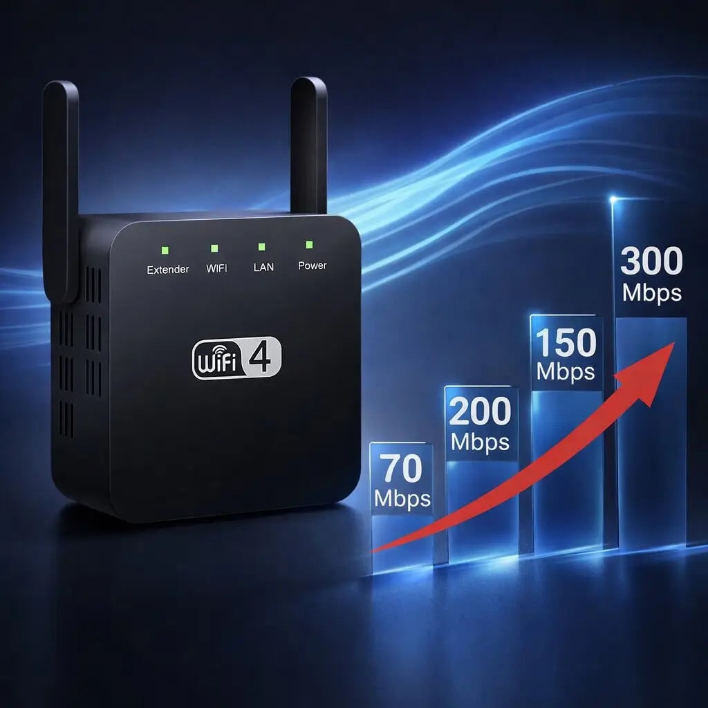 Repetidor de Sinal Wi-Fi Dual Band com Conexão Mesh