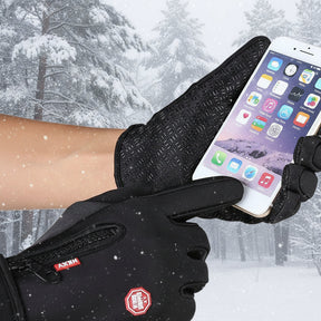 Luvas de Inverno Impermeáveis para Esqui e Tempo Frio