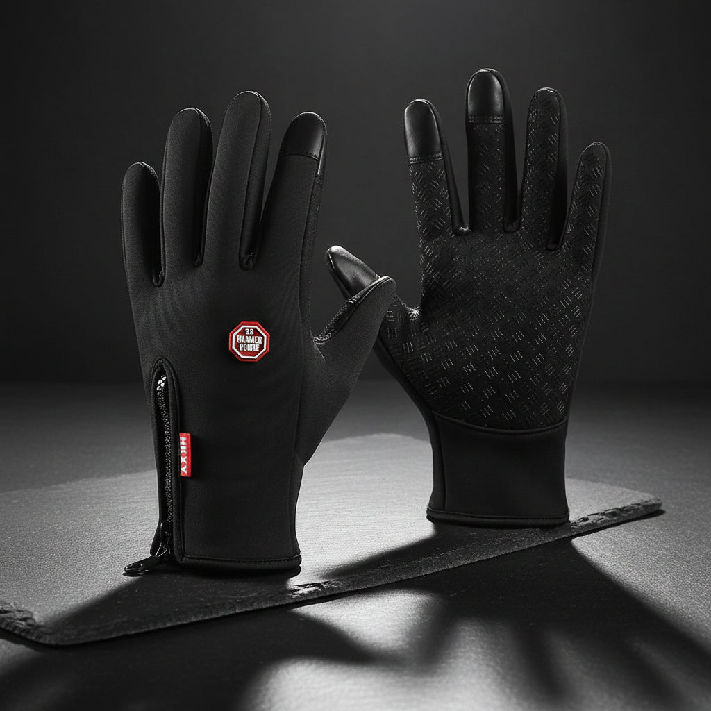 Luvas de Inverno Impermeáveis para Esqui e Tempo Frio