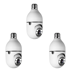 Wireless Security Camera Lightbulb Indoor Outdoor Use