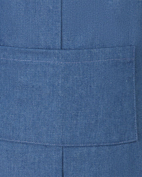 Women’s Striped Shirt and Blue Overall Costume
