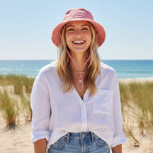 Chapéu Bucket Feminino Estilo Pescador | Chapéu de Sol