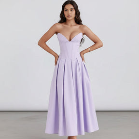 Women's Cocktail Dress Midi Off Shoulder | Party Dress