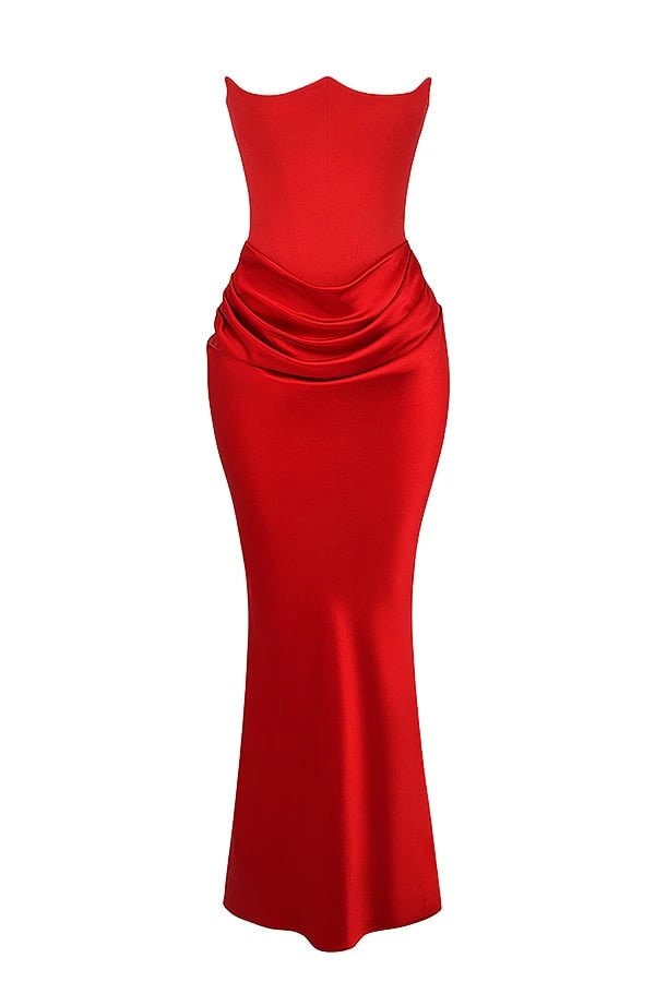 Vestido Formal Feminino com Corset Elegante | Vestido de Festa