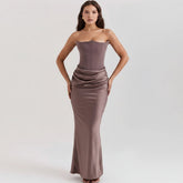 Vestido Formal Feminino com Corset Elegante | Vestido de Festa