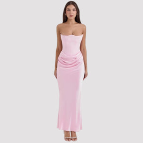 Vestido Formal Feminino com Corset Elegante | Vestido de Festa