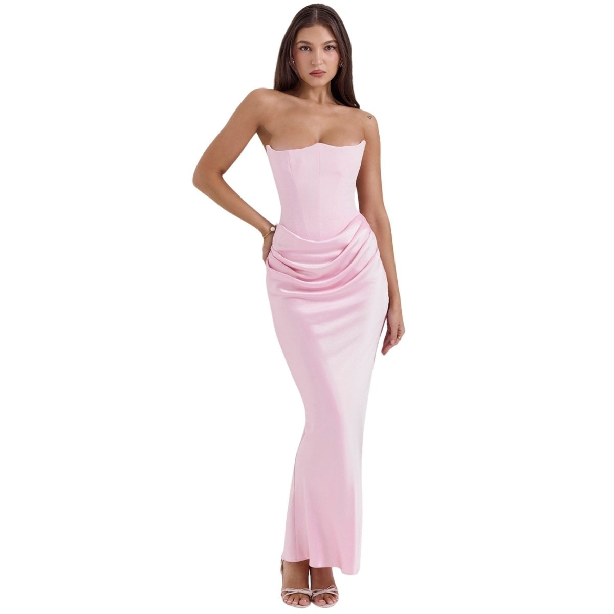 Vestido Formal Feminino com Corset Elegante | Vestido de Festa