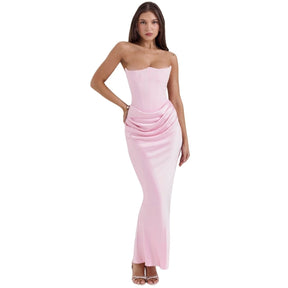 Vestido Formal Feminino com Corset Elegante | Vestido de Festa