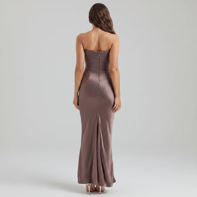 Vestido de Festa Feminino com Corset