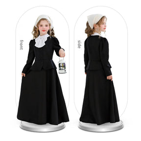Women's Halloween Costumes Long Sleeve Dress Victorian Gothic Design