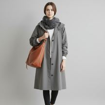 Trench Coat Feminino Impermeável | Casaco de Inverno