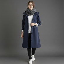 Trench Coat Feminino Impermeável | Casaco de Inverno