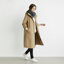 Trench Coat Feminino Impermeável | Casaco de Inverno