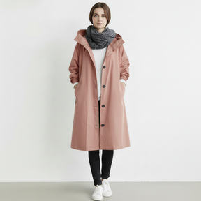 Trench Coat Feminino Impermeável | Casaco de Inverno