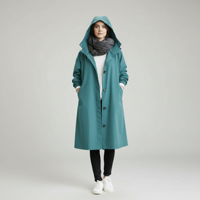 Trench Coat Feminino Impermeável | Casaco de Inverno