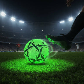 Bola de Futebol Tamanho 5 com Luzes LED para Copa do Mundo que Brilha à Noite