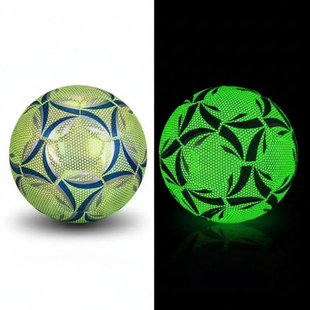 Bola de Futebol Tamanho 5 com Luzes LED para Copa do Mundo que Brilha à Noite