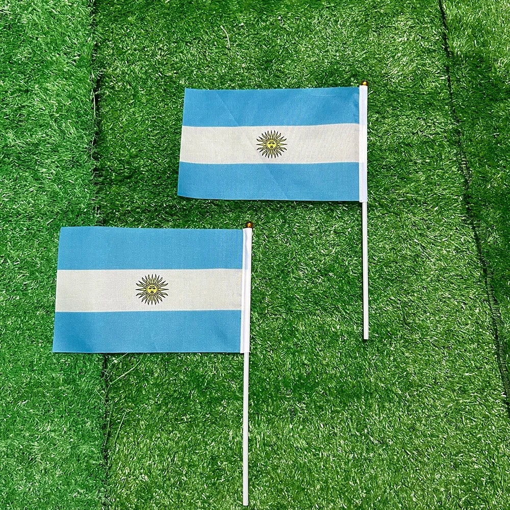 Miniatura da Bandeira Nacional da Argentina da Copa do Mundo