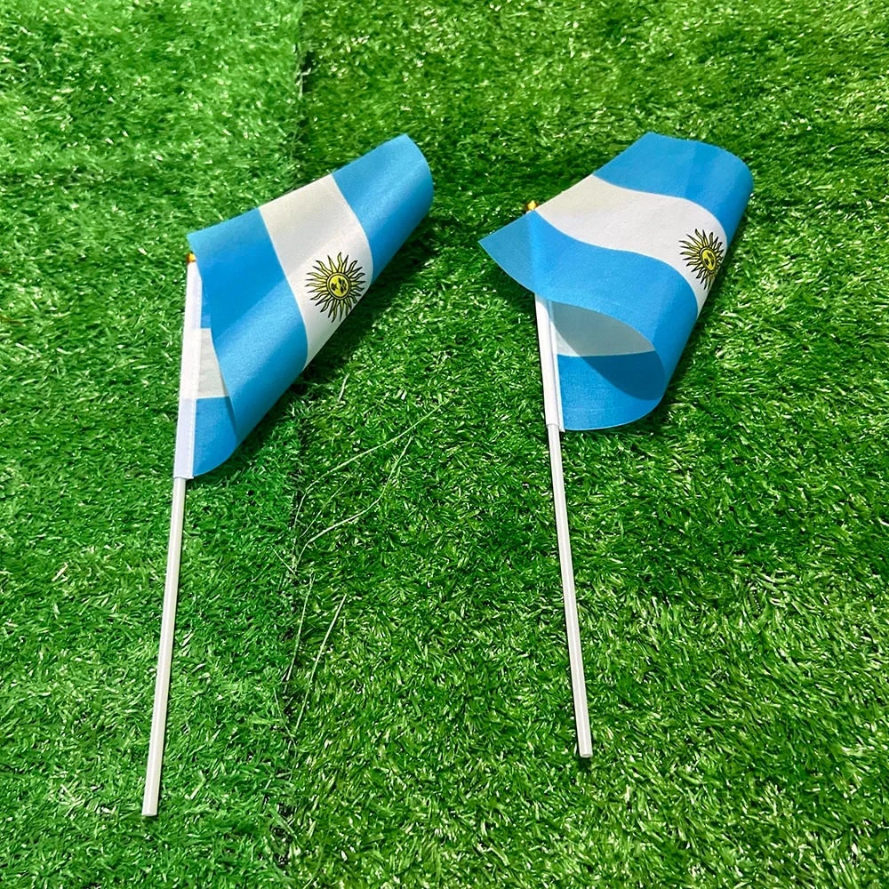 Miniatura da Bandeira Nacional da Argentina da Copa do Mundo