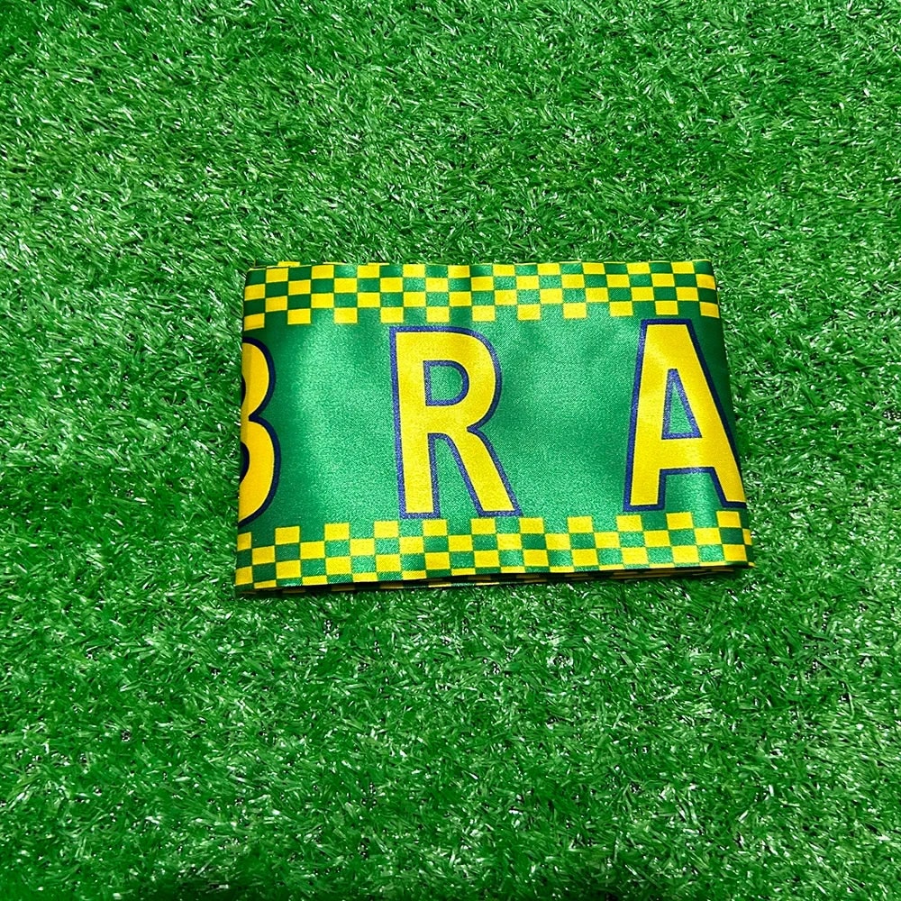 Cachecol de Franja da Copa do Mundo do Brasil Cachecol do Brasil