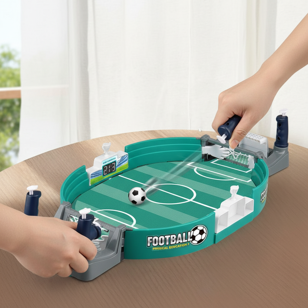 Jogo de Futebol de Mesa da Copa do Mundo - Mini Jogo de Futebol Arcade Compacto