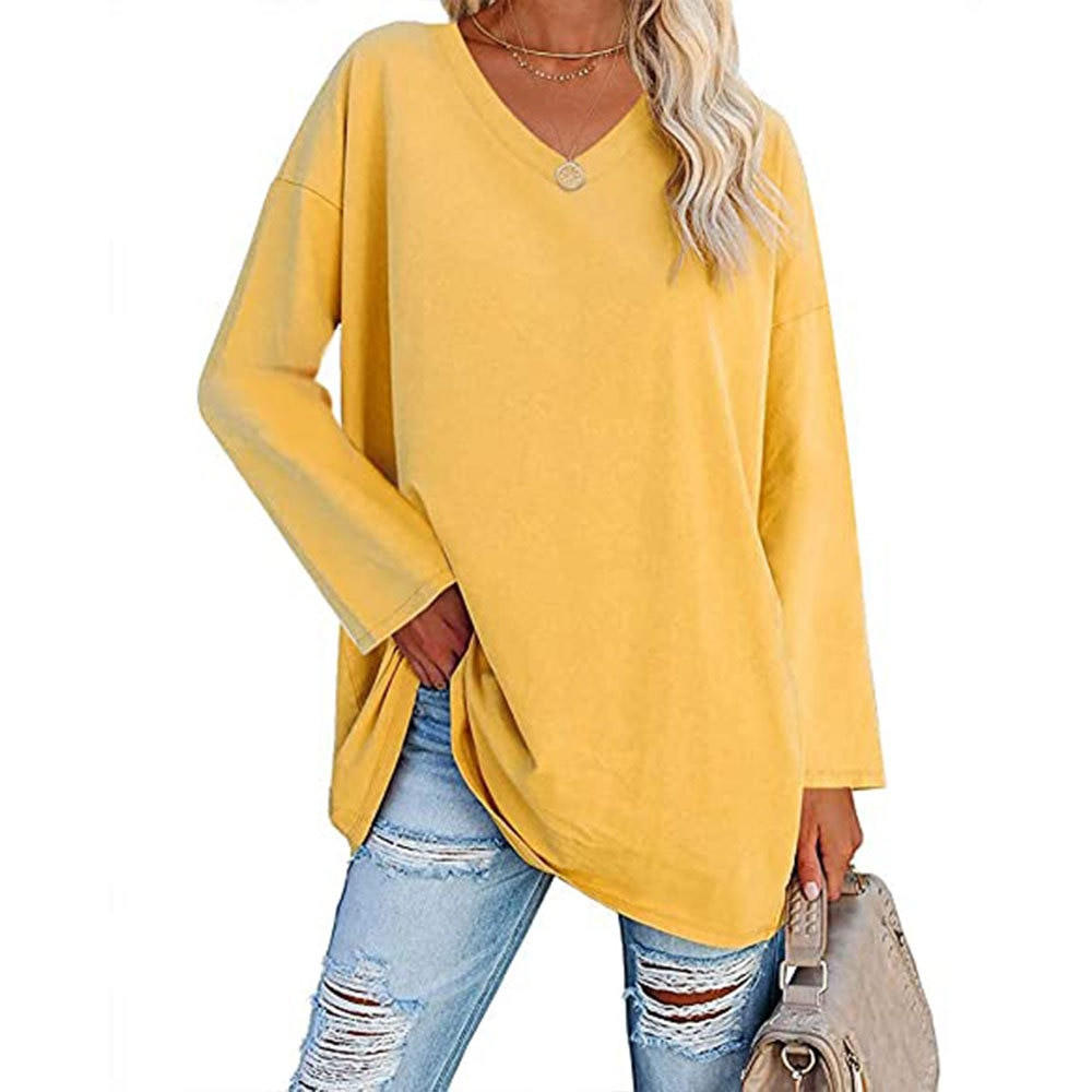 Blusa decote V